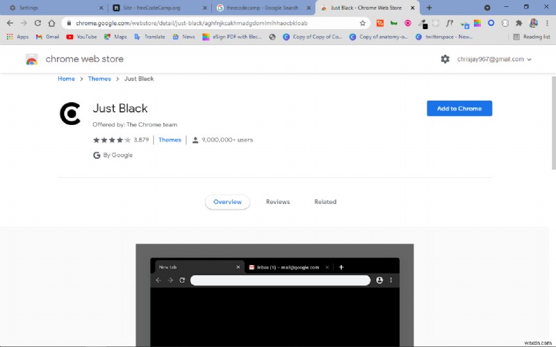 Google पर डार्क मोड कैसे चालू करें - क्रोम ब्लैक थीम ट्यूटोरियल 