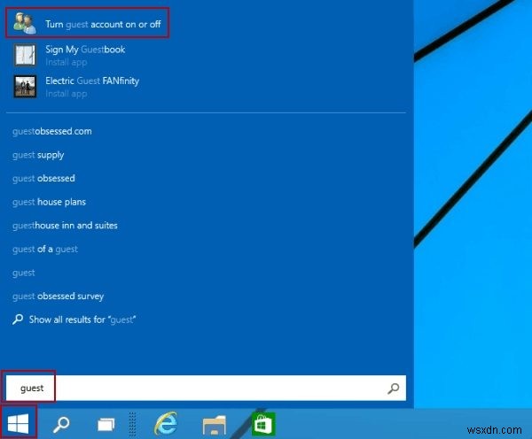 Windows 10 में अतिथि खाता कैसे जोड़ें