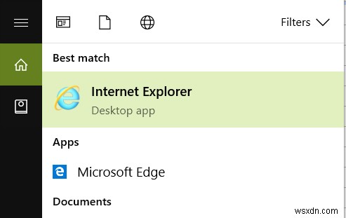 Windows 10 पर Internet Explorer 11 का पता कैसे लगाएं और लॉन्च कैसे करें