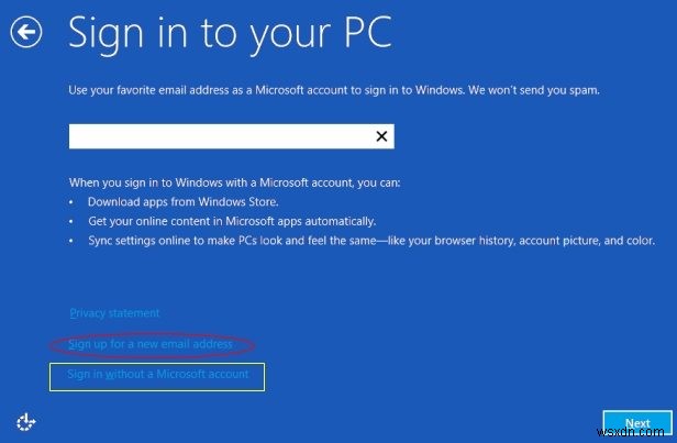 Windows 8 में एक नया उपयोगकर्ता खाता कैसे बनाएं