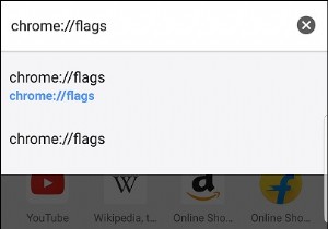 Chrome में पेज जंप रोकने के लिए स्क्रॉल एंकरिंग सक्षम करें