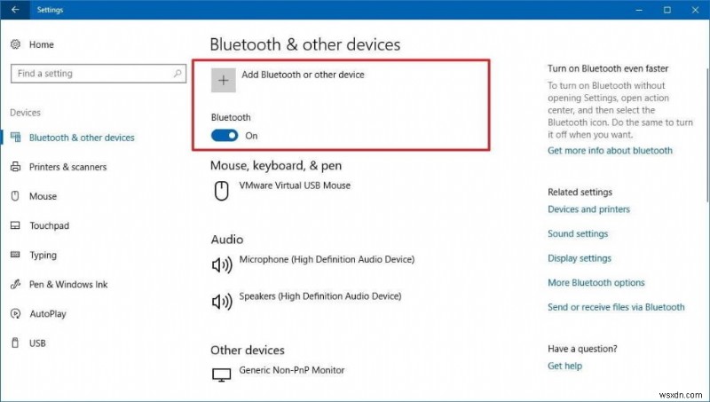 Windows 10 पर ब्लूटूथ का उपयोग कैसे करें