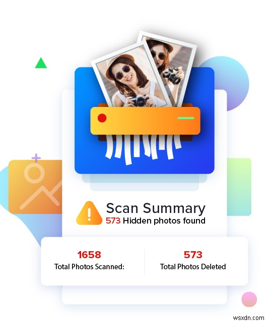 SD कार्ड पर छिपे हुए चित्रों को कैसे खोजें