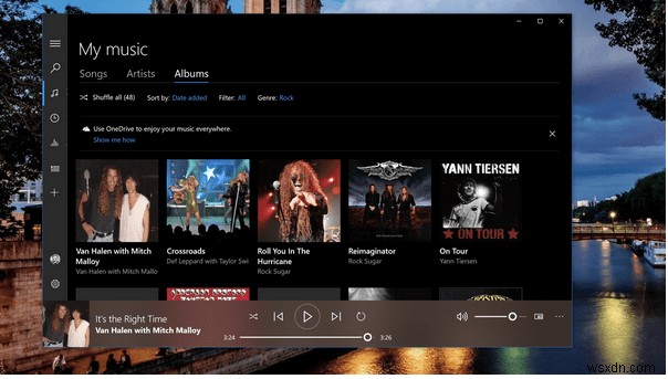 Windows 10 में Groove Music में तुल्यकारक कैसे सक्षम करें
