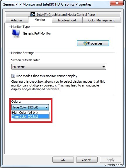 Windows 7 में रंग मॉनिटर की समस्याओं को कैसे ठीक करें
