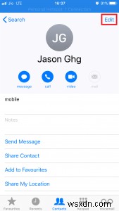 अपने iPhone पर संपर्कों में ध्वन्यात्मक नाम कैसे जोड़ें