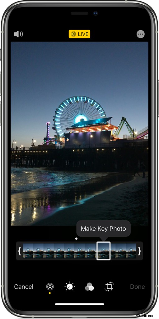 iPhone पर लंबी एक्सपोजर तस्वीरें कैसे लें