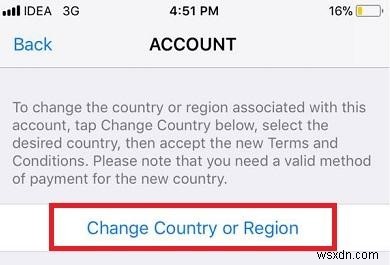 अपना ऐप्पल आईडी देश या क्षेत्र कैसे बदलें