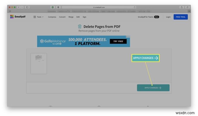 PDF में पेज कैसे डिलीट करें