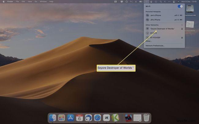 Mac पर वाई-फाई पासवर्ड कैसे शेयर करें