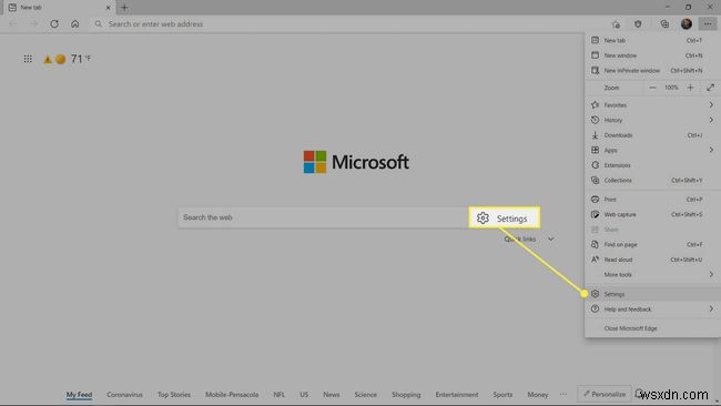 Microsoft Edge को रीसेट कैसे करें