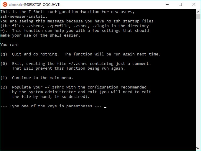 विंडोज 10 में zsh और Oh My Zsh कैसे इंस्टॉल करें