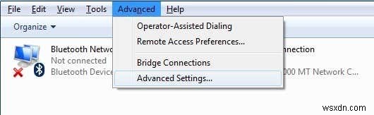 Windows 7 को वायरलेस के बजाय वायर्ड कनेक्शन उपयोग करने के लिए बाध्य करें