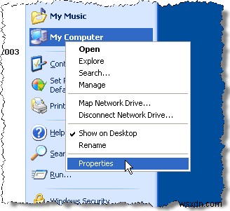 Windows XP या Windows Server 2003 कंप्यूटर को रिमोटली एक्सेस करना