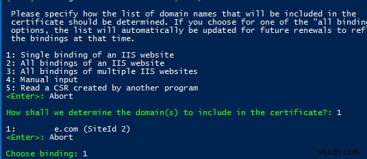 IIS वेब सर्वर / RDS पर फ्री Let s Encrypt TLS/SSL सर्टिफिकेट इंस्टॉल करना
