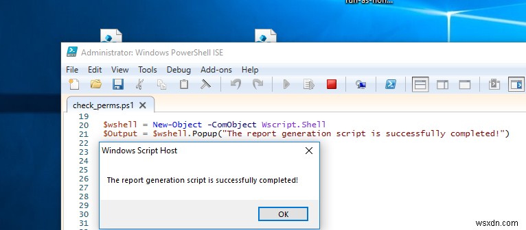 PowerShell से पॉप-अप या बैलून टिप अधिसूचना कैसे दिखाएं?