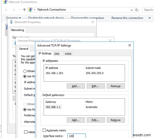 Windows 10 पर VPN के माध्यम से DNS रिज़ॉल्यूशन काम नहीं कर रहा