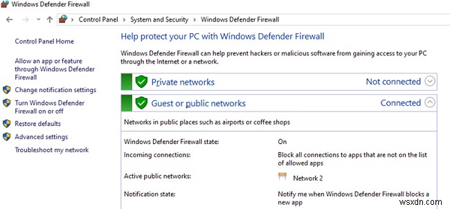 PowerShell के साथ Windows Firewall नियम कॉन्फ़िगर करना