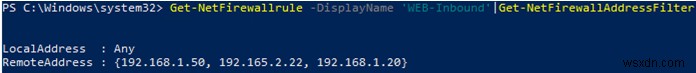 PowerShell के साथ Windows Firewall नियम कॉन्फ़िगर करना