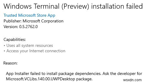 Microsoft Store से ऑफलाइन इंस्टॉलेशन के लिए APPX फ़ाइल कैसे डाउनलोड करें?