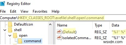 फिक्स: Windows पर एक्ज़ीक्यूटेबल (.EXE) फ़ाइलें नहीं खुल रही हैं