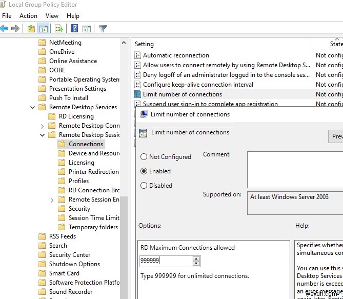 Windows 10 और 11 में एकाधिक RDP सत्र कैसे अनुमति दें?