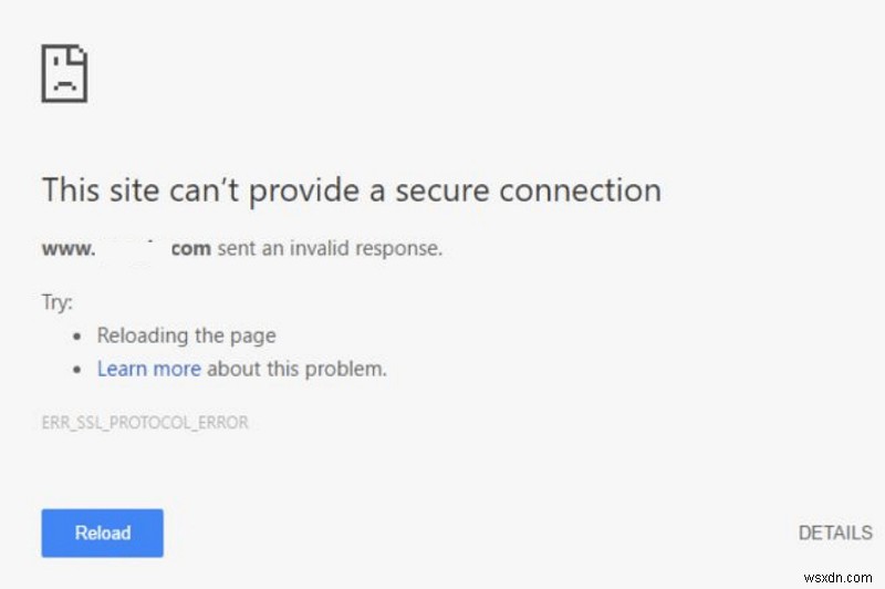 SSL त्रुटि: Chrome, Opera और Chromium में यह साइट सुरक्षित कनेक्शन प्रदान नहीं कर सकती