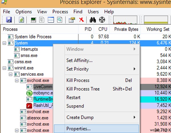 Windows 10 में Ntoskrnl.exe (System) प्रोसेस द्वारा हाई CPU उपयोग - निदान और समाधान