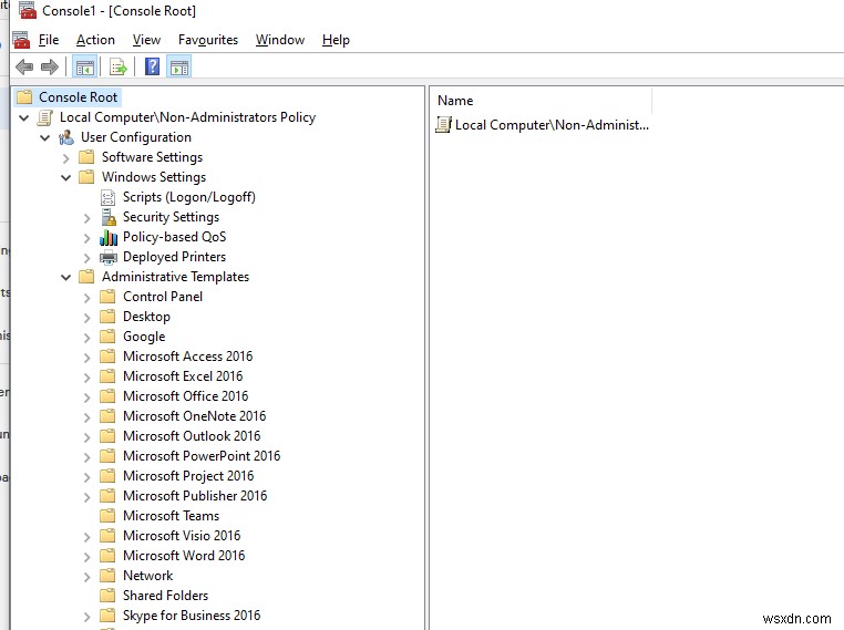MLGPO का उपयोग करके लोकल Group Policy को नॉन-एडमिन या सिंगल यूज़र पर लागू करें