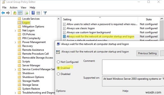 Windows 10 पर मैप्ड नेटवर्क ड्राइव पुनः कनेक्ट नहीं हो सके