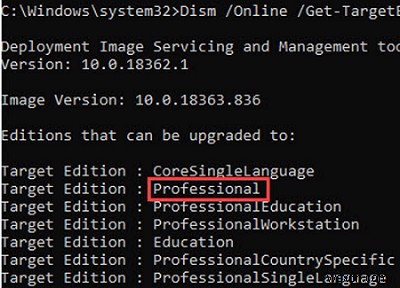 Windows 10 संस्करण को पुनर्स्थापित किए बिना कैसे अपग्रेड करें?