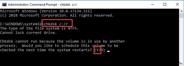 विंडोज 10 पर Windows Resource Protection अनुरोधित ऑपरेशन निष्पादित नहीं कर सका