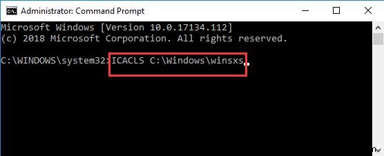 विंडोज 10 पर Windows Resource Protection अनुरोधित ऑपरेशन निष्पादित नहीं कर सका