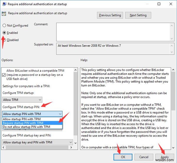 विंडोज 10 में प्री-बूट BitLocker PIN कैसे सक्षम करें - आसानी से