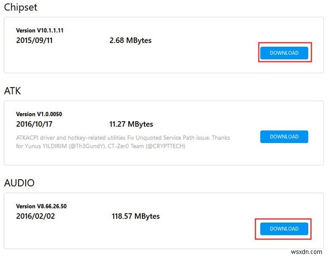विंडोज 10 के लिए ASUS ड्राइवर्स डाउनलोड करने के 3 तरीके