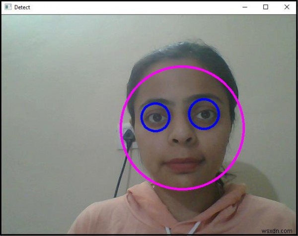 OpenCV में C++ का उपयोग करके आंख का पता लगाएं