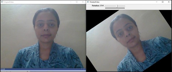OpenCV में C++ का उपयोग करके वीडियो को घुमाएं