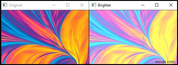 OpenCV में C++ का उपयोग करके छवि की चमक कैसे बदलें