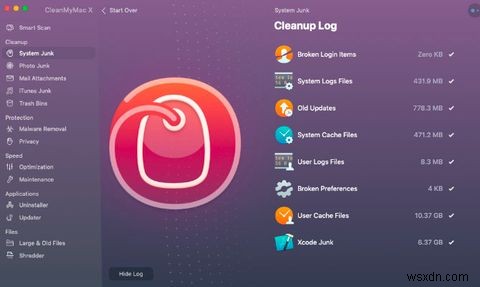 CleanMyMac X के साथ अपने मैक को टॉप शेप में रखें