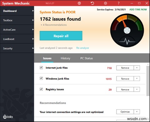सिस्टम मैकेनिक के साथ अपने PC को चरम प्रदर्शन पर धकेलें