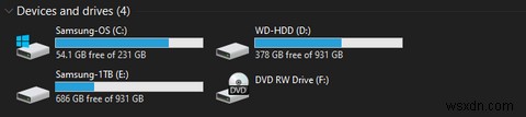 SSD और HDD दोनों का उपयोग करके विंडोज फाइलों को कैसे व्यवस्थित करें