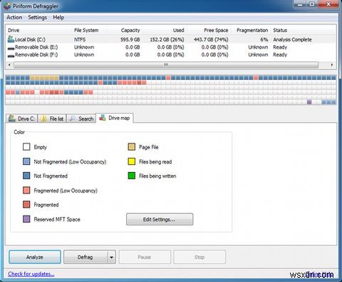 Defraggler: Windows के लिए बेहतर डीफ्रैगमेंटेशन सॉफ्टवेयर