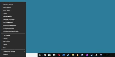 Windows Power Menu क्या है?