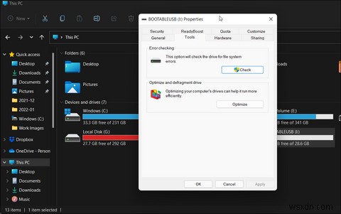 Windows पर फ़ाइलें कॉपी करते समय  पैरामीटर गलत है  एरर को कैसे ठीक करें