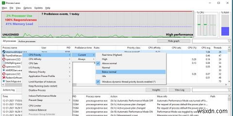 Process Lasso का उपयोग करके अपने CPU थ्रेड्स पर नियंत्रण कैसे लें