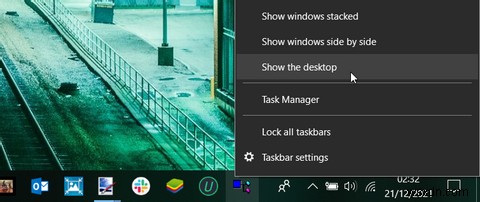 Windows डेस्कटॉप को त्वरित रूप से एक्सेस करने के 10 तरीके