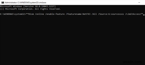 विंडोज 10 पर .NET फ्रेमवर्क संस्करण 3.5 कैसे इंस्टॉल करें