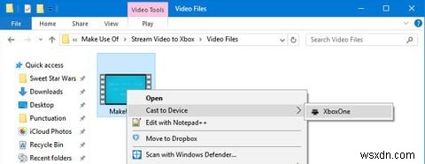 विंडोज 10 से Xbox One पर वीडियो कैसे स्ट्रीम करें