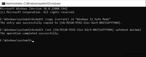 Windows 11 के बूट मेनू में सेफ मोड शॉर्टकट कैसे जोड़ें