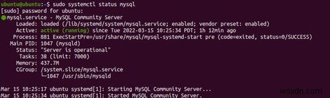 उबंटू पर MySQL कैसे इंस्टॉल और कॉन्फ़िगर करें